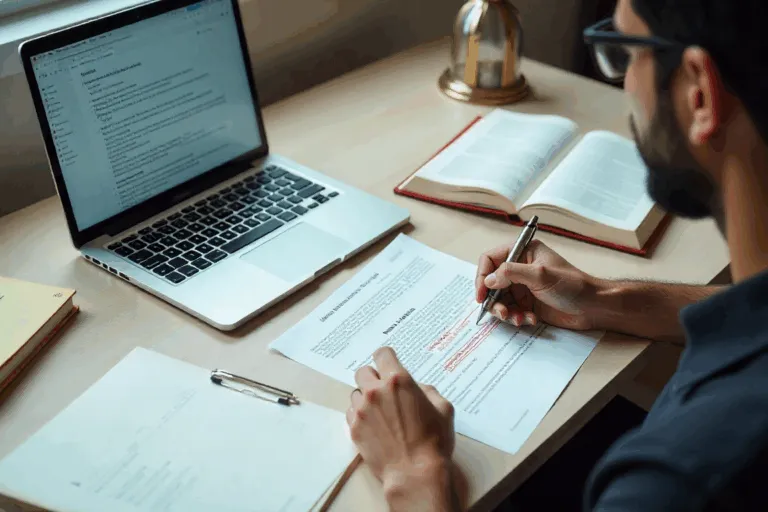 Thesis formatting expert working on academic document.