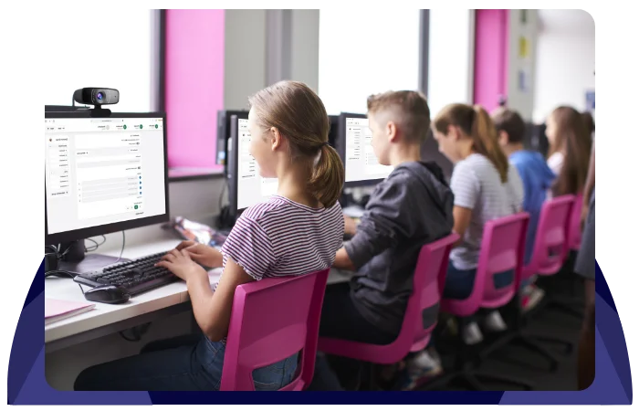 Student passing online proctored exam without stress in 2025*